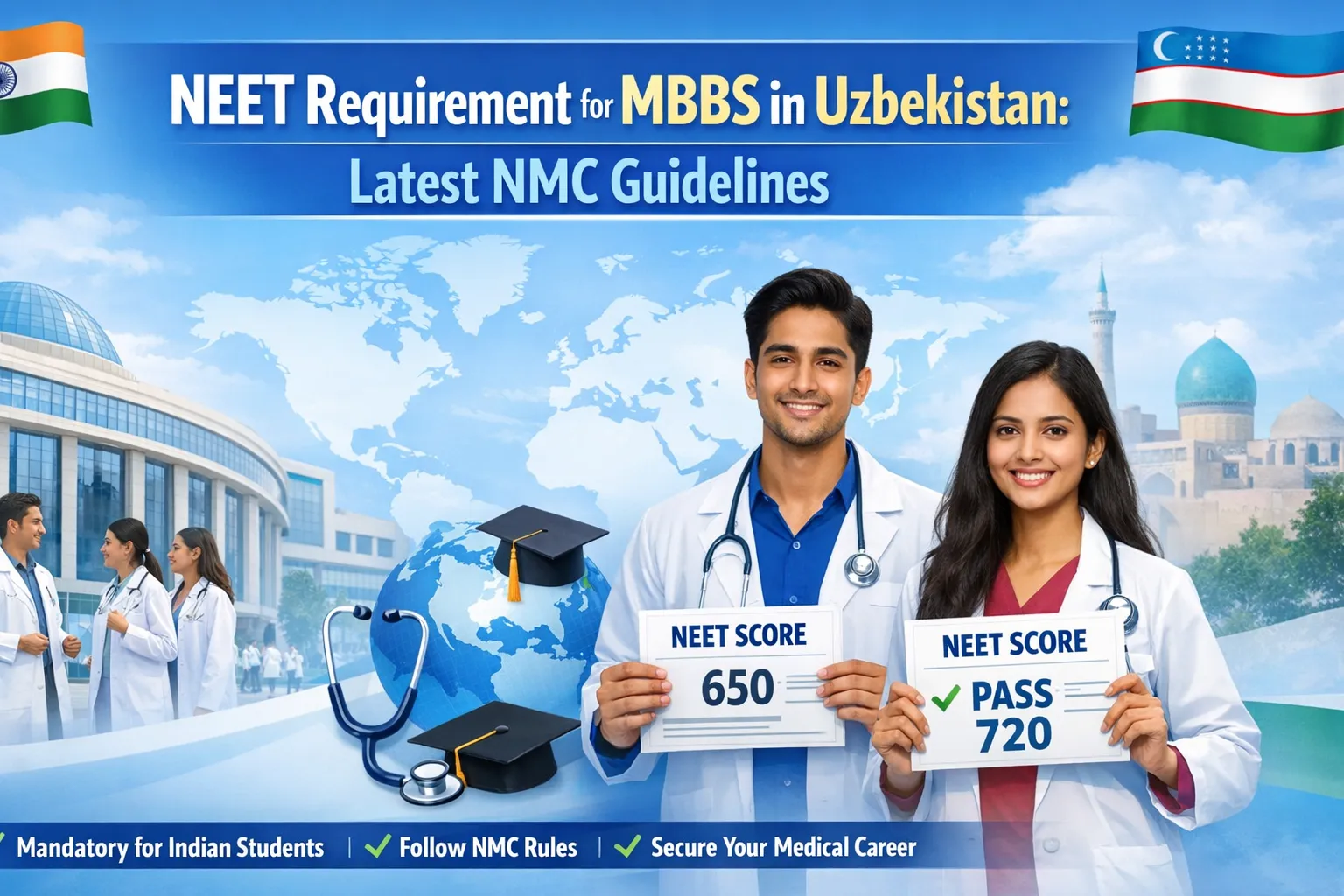 Latest NMC Guidelines | NEET Mandate for MBBS in Uzbekistan